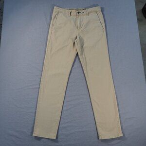 Rag Bone Pants Mens 33 Beige Khaki Uniform Office Slacks Trousers Classic Staple